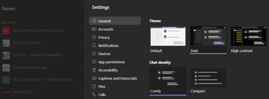 How to switch to Dark Mode